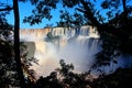 Waterfall, Iguazu, Argentina, water, nature, sky, celestial, strength, indomitable Royalty Free Stock Photo