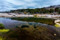 The Crystal Clear Waters of the Pedernales River Falls, Texas. Royalty Free Stock Photo