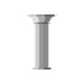 Pedestal isolated. stand, plinth vector illustration. foundation of monument Royalty Free Stock Photo