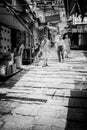 Pedestrians in Hong Kong, China