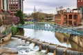 Pedestran Bridge Downtown Greenvillel SC