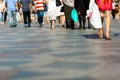 Pedestrian area Royalty Free Stock Photo