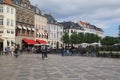 The pedestrian area of Stroget, Copenhagen