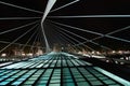 Pedestrian bridge in Bilbao by Calatrava