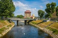 Pedestrian Bridge Jean Michel Nicolier in Vukovar