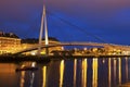 Pedestrian bridge in Le Havre