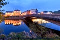 Pedestrian Bridge River Nore Ireland