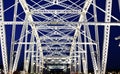 Pedestrian bridge in Nashville Royalty Free Stock Photo