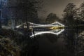 Pedestrian bridge over Lagan, VÃÂ¤rnamo, Sweden