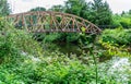 Bothell Pedestrian Bridge 8 Royalty Free Stock Photo