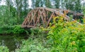 Bothell Pedestrian Bridge 4 Royalty Free Stock Photo