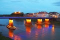 Pedestrian bridge, Uzhgorod, Ukraine