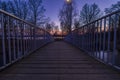 Pedestrian bridge, VÃÂ¤rnamo, Sweden
