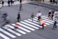 Pedestrian crossing Royalty Free Stock Photo