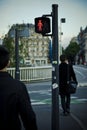 Pedestrian crossing Royalty Free Stock Photo