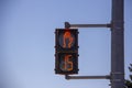 Pedestrian crossing light at 15 seconds