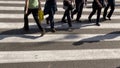 Pedestrian Crossing and shadows