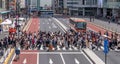 Pedestrian Crossing Shinjuku Street, Tokyo, Japan