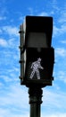 Pedestrian crossing sign Royalty Free Stock Photo