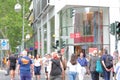 Pedestrian crossing street Berlin Germany