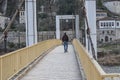 Pedestrian Crossing Suspension bridge, Berat, Albania