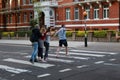 Pedestrian crossing to Abbey Road, London