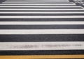 Pedestrian crossing zebra crosswalk Royalty Free Stock Photo