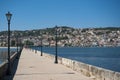 Drapano bridge in Argostoli, Cefalonia island of Greece. Royalty Free Stock Photo