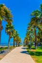 Pedestrian path along the seashore