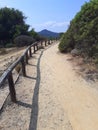 Pedestrian path between Punta Santa Giusta and the Scoglio di Peppino 1