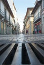 Pedestrian street, Porto, Portugal.