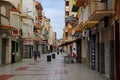 Pedestrian street, Spanish town