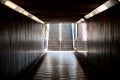 Pedestrian subway (underpass) Royalty Free Stock Photo