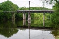 Pedestrian Suspension Footbridge