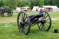 Civil War Cannon at Battle of Buchanan Royalty Free Stock Photo