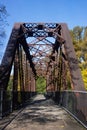 Pedestrian Trestle Bridge Over Snoqualmie River