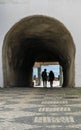 Pedestrian Tunnel in the Algarve Royalty Free Stock Photo
