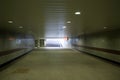 Pedestrian Underground Tunnel Royalty Free Stock Photo