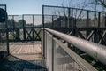 Pedestrian walkway inside a park for pedestrians