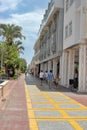 Pedestrianized street in Kemer Royalty Free Stock Photo