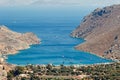 Pedi in Symi island, Greece Royalty Free Stock Photo