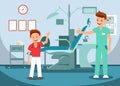 Pediatric Dentistry, Teeth Checkup Illustration