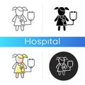 Pediatric department icon