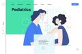 Pediatrics - medical insurance illustration