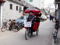 Pedicab with passengers in Beijing