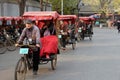 Pedicab rides in Beijing