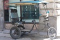 Pedicab taxi service in Havana, Cuba.