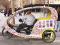 Pedicab Tuk-Tuk Sightseeing Paris