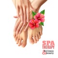 Pedicure Manicure Spa Salon Poster