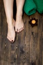 Pedicure spa Royalty Free Stock Photo